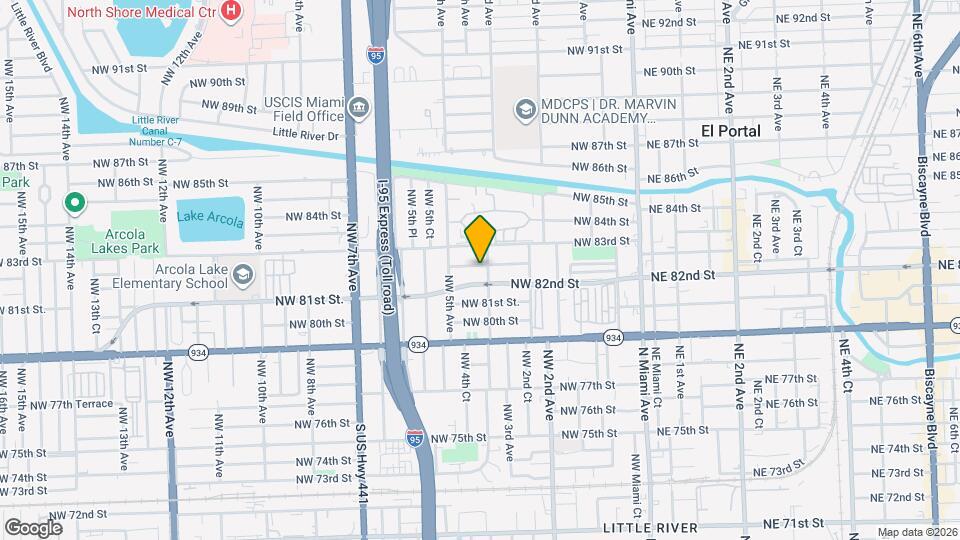 428 NW 82nd Terrace Map and Location Details