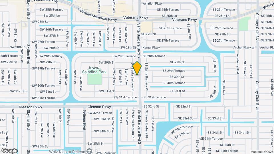 2938 Santa Barbara Blvd S Map and Location Details