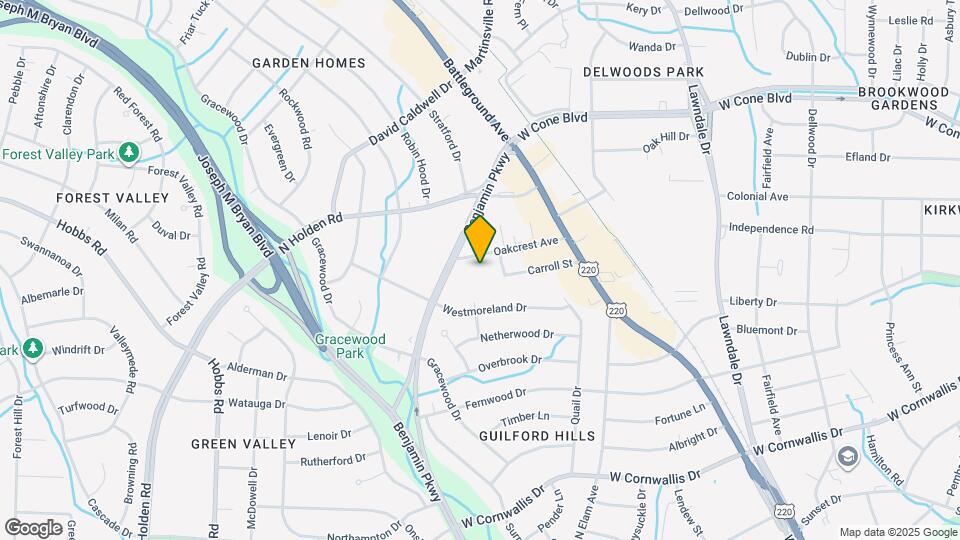 1522 Benjamin Pkwy Map and Location Details