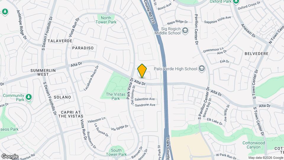 11257 Playa Caribe Ave Mapa y Detalles de la Ubicación