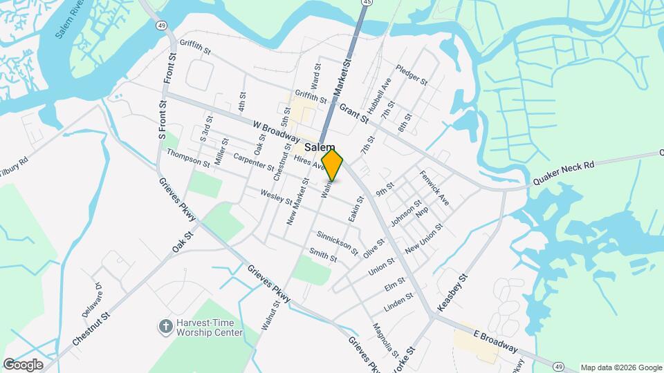 14 Walnut St Map and Location Details