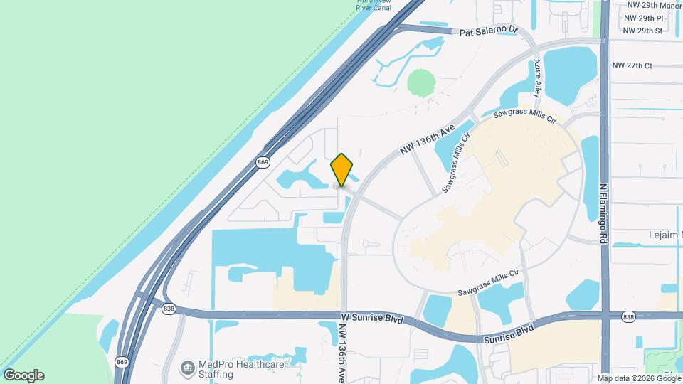 2260 NW 137th Ave Map and Location Details