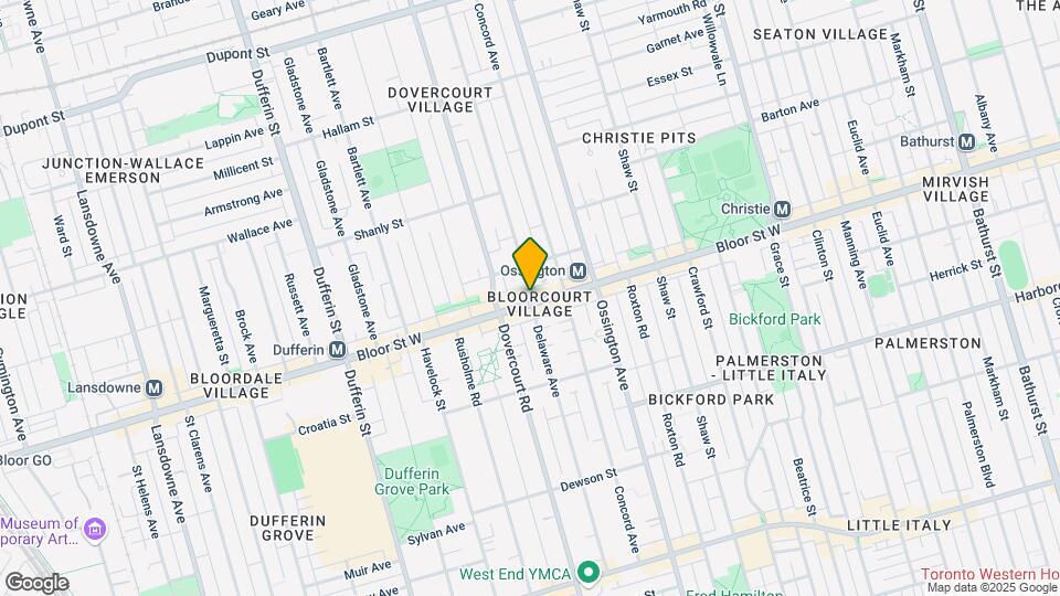 946 Bloor St W Map and Location Details