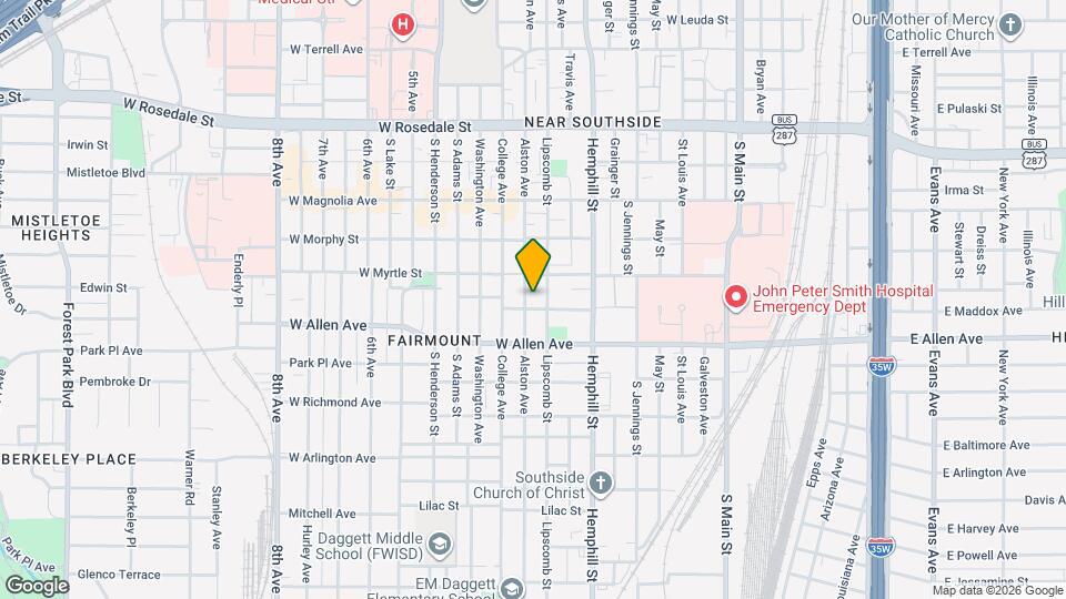 1523 Alston Ave Map and Location Details