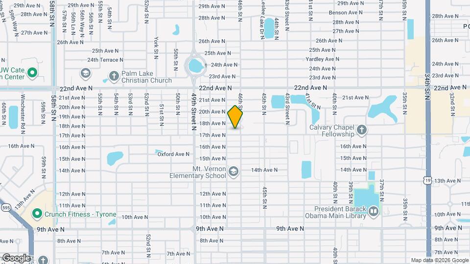 4621 17th Ave N Map and Location Details