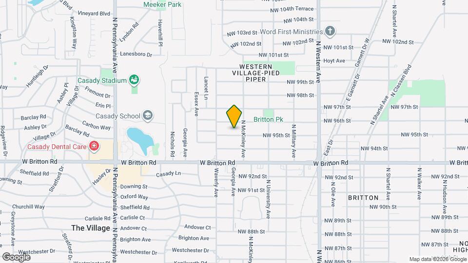 1417 NW 95th St Map and Location Details