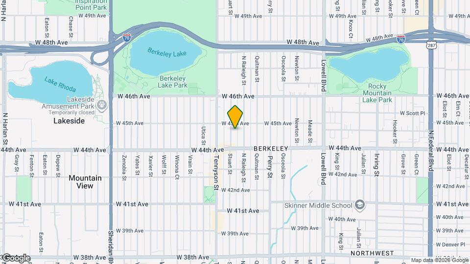 4468 Stuart St Map and Location Details