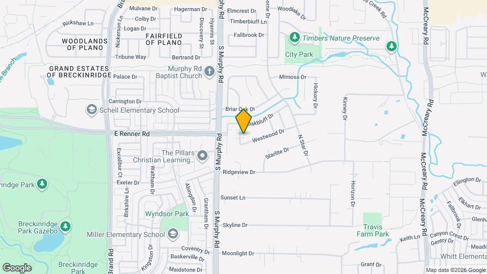 534 Hackberry Dr Mapa y Detalles de la Ubicación