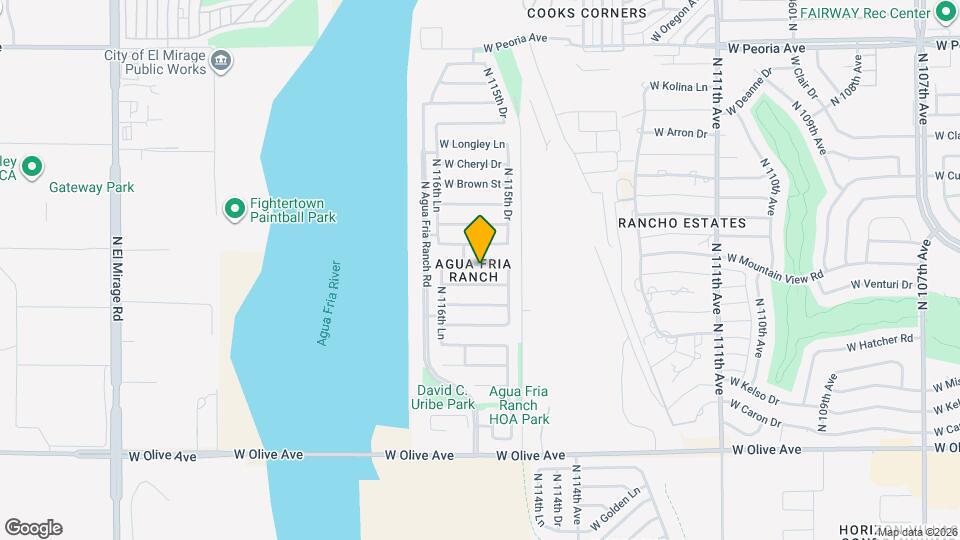 11581 W Palo Verde Ave Mapa y Detalles de la Ubicación