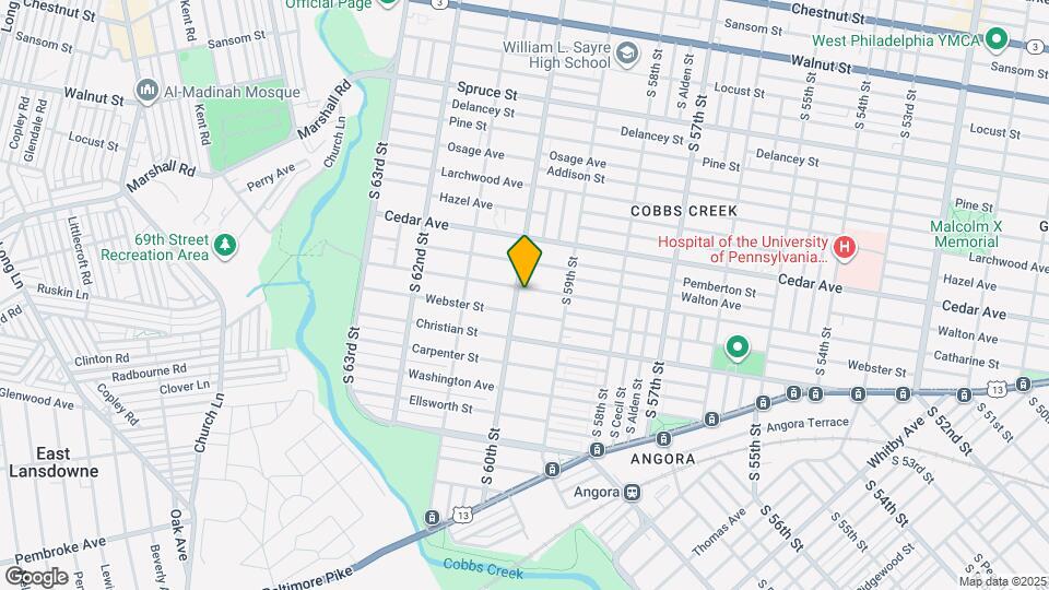 705 S 60th St Map and Location Details