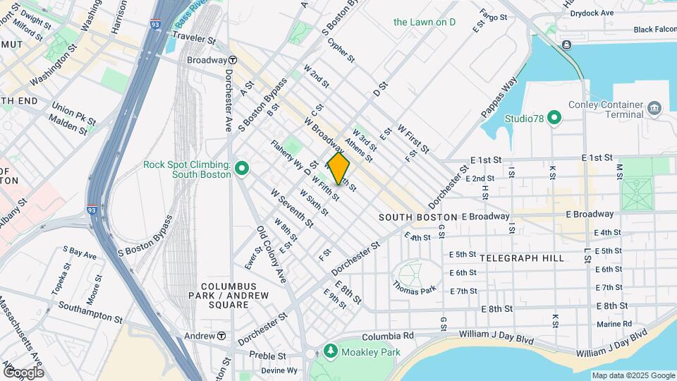 289 E St Map and Location Details
