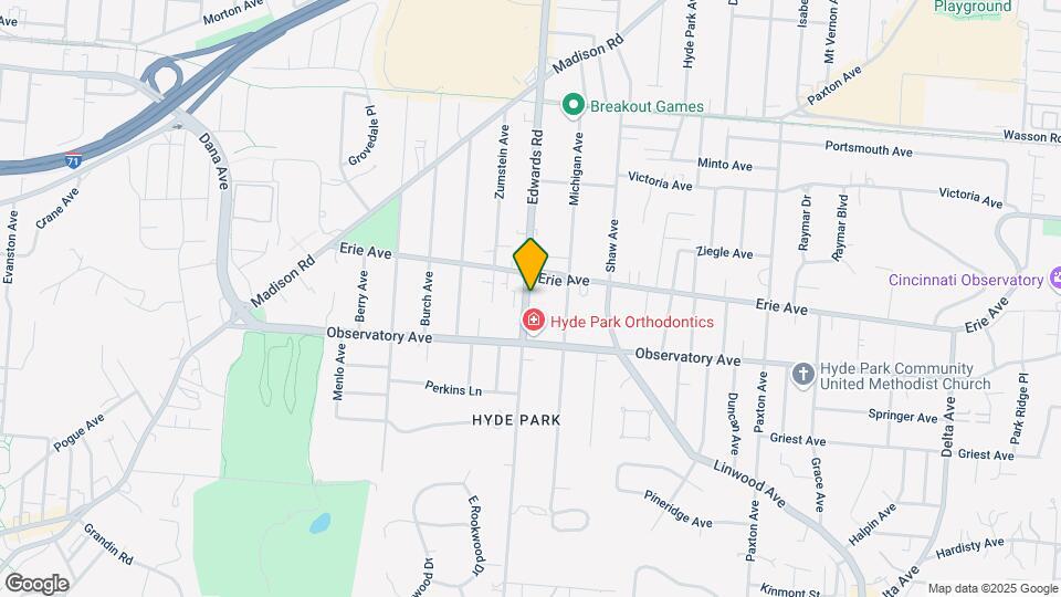 3434 Edwards Rd Map and Location Details