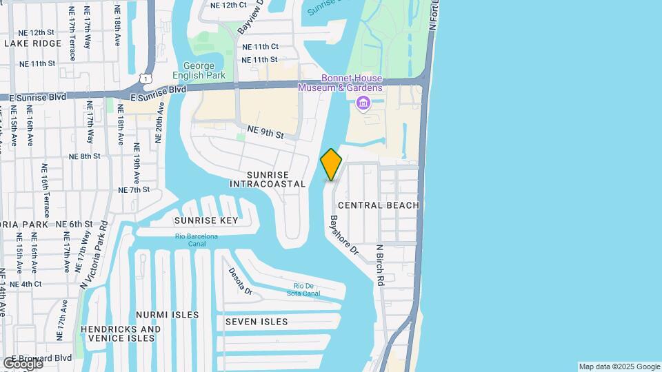 623 Bayshore Dr Map and Location Details