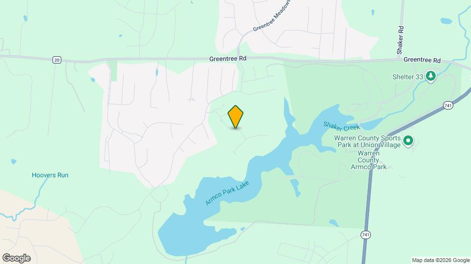 1231 Lake Run Dr Map and Location Details