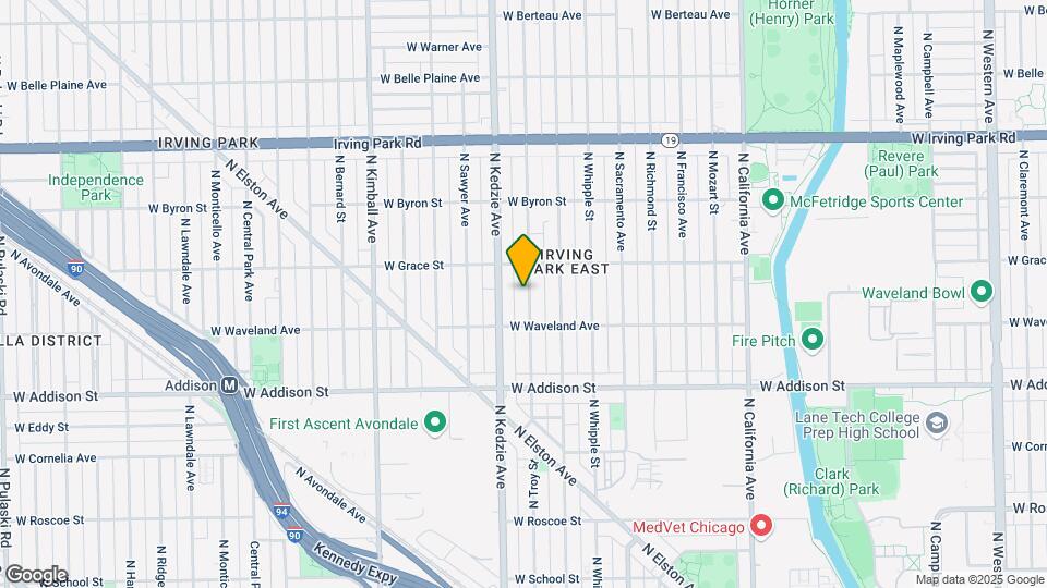 3730 N Troy St Mapa y Detalles de la Ubicación