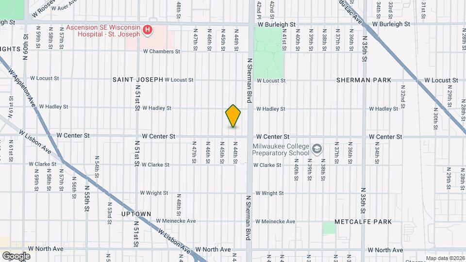 2713 N 44th St Map and Location Details