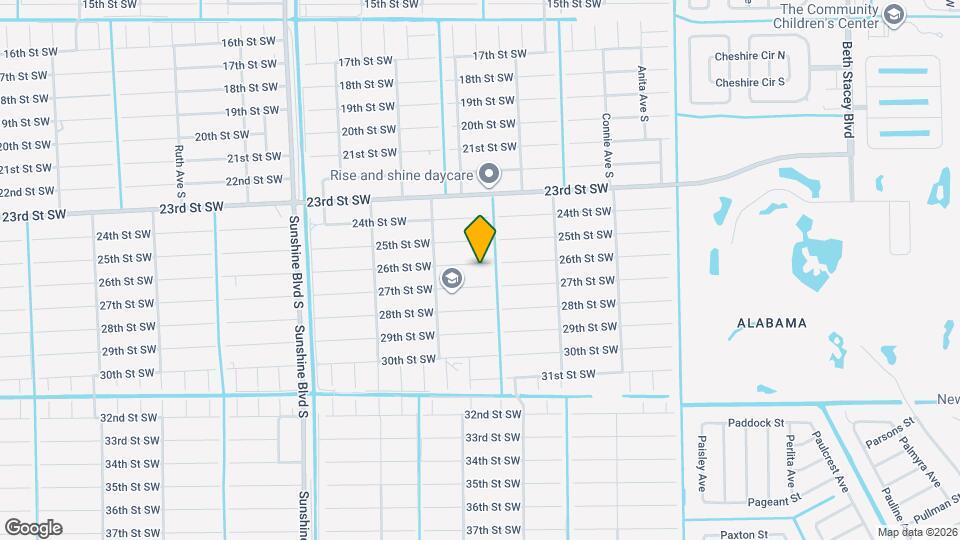 2805 26th St SW Map and Location Details