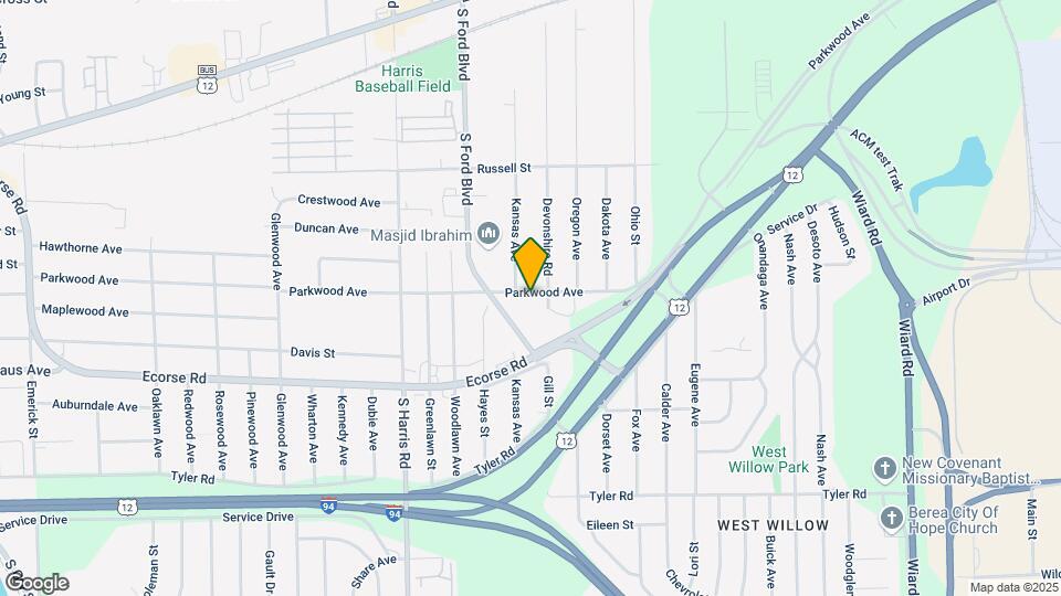 1656 Parkwood Ave, Unit 1656 Parkwood Avenue Mapa y Detalles de la Ubicación