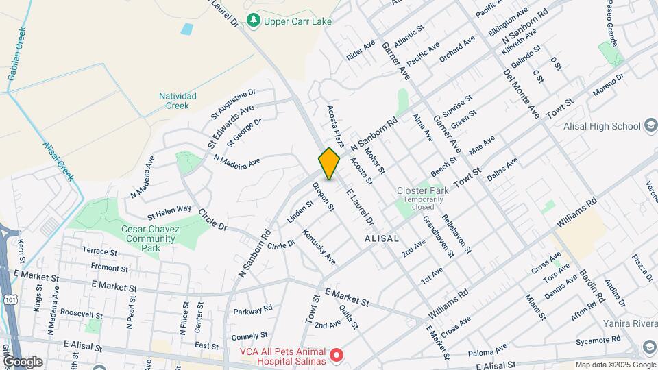 1026 E Laurel Dr Map and Location Details