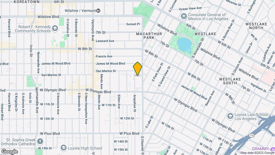 946 Arapahoe St Map and Location Details