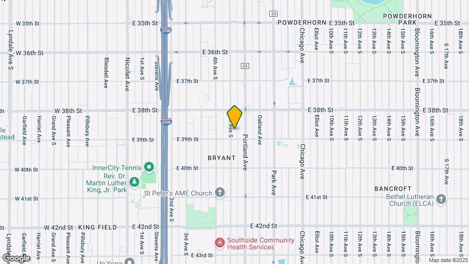 3835 5th Ave S Map and Location Details