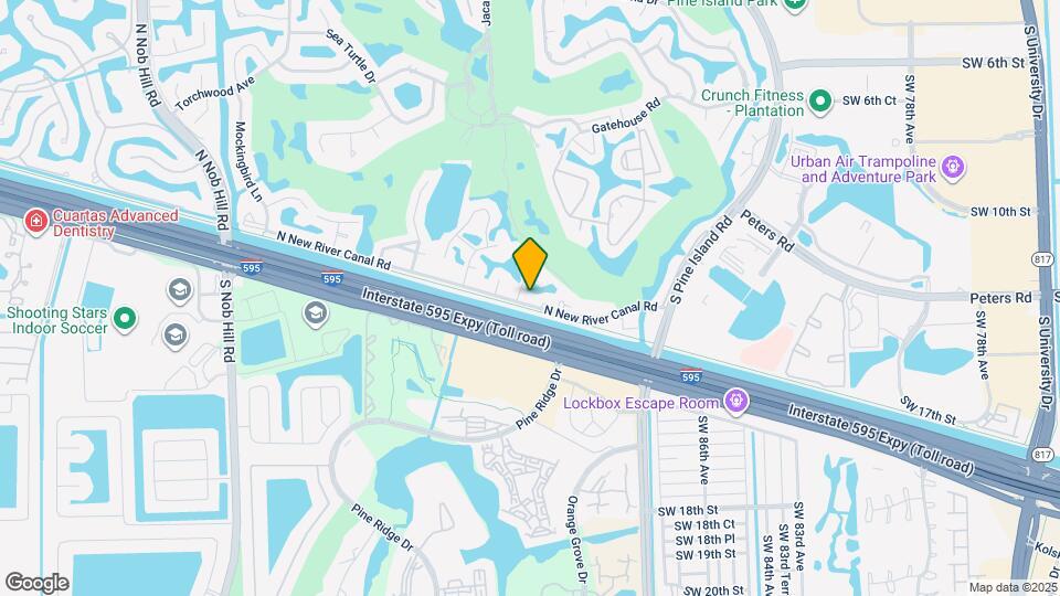 9031 N New River Canal Rd Map and Location Details