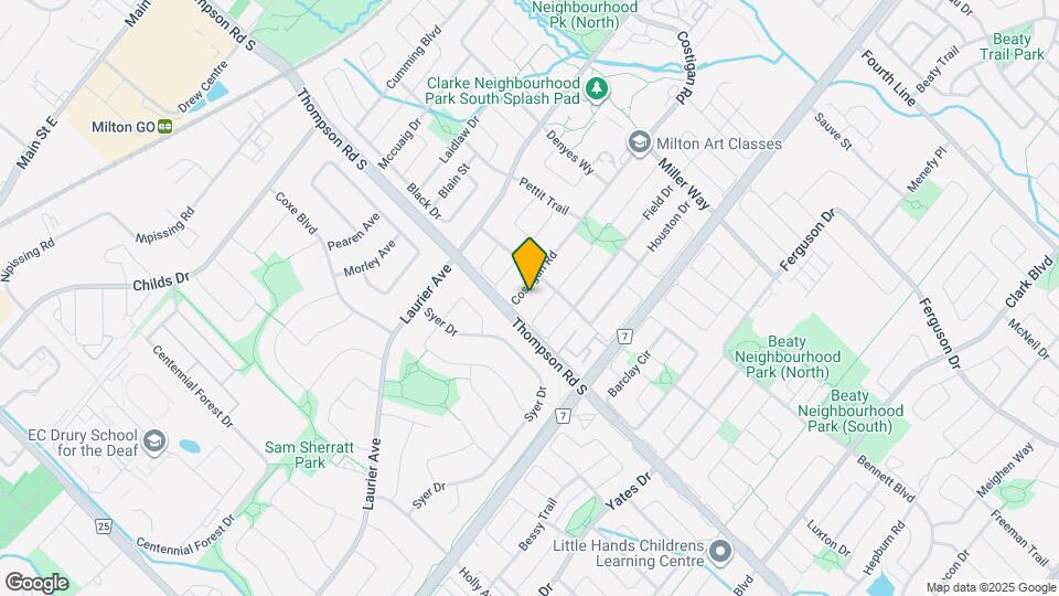 1026 Costigan Rd Map and Location Details