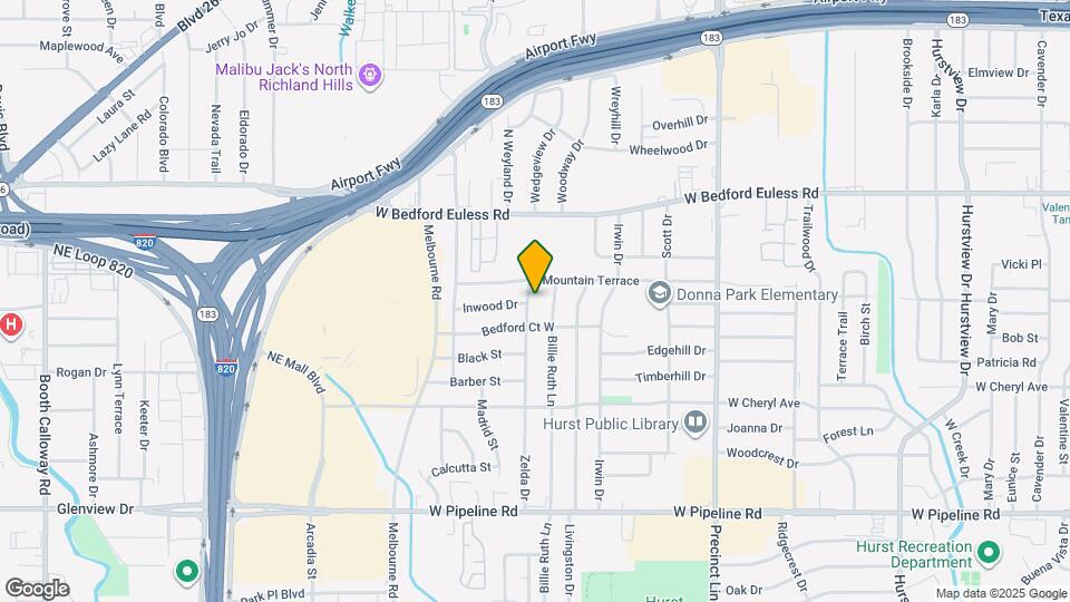 1128 Zelda Dr Map and Location Details