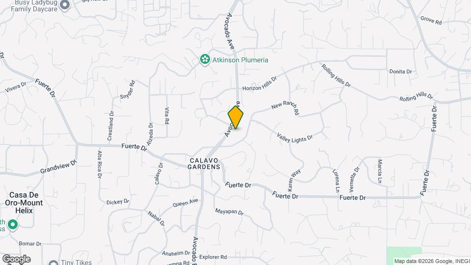 4849 Avocado Blvd Map and Location Details