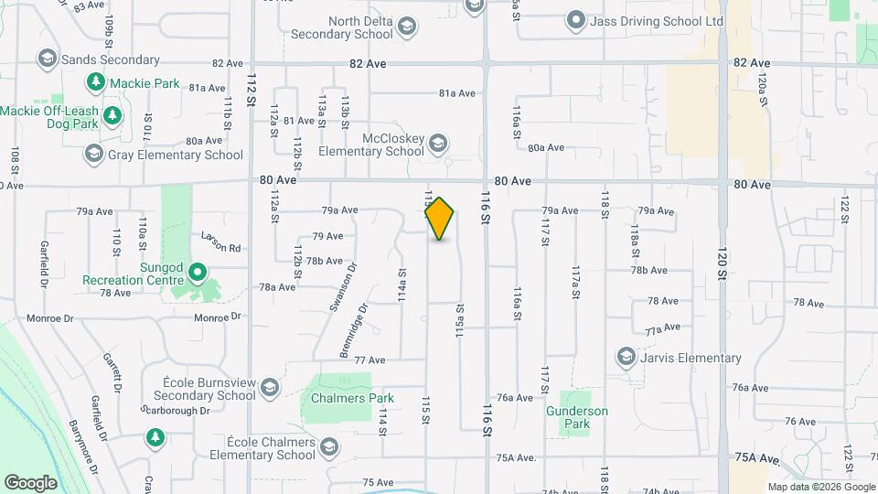 7890 115 St Map and Location Details