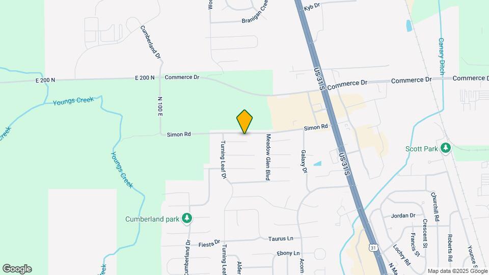 1150 Grassy Creek Cir Map and Location Details