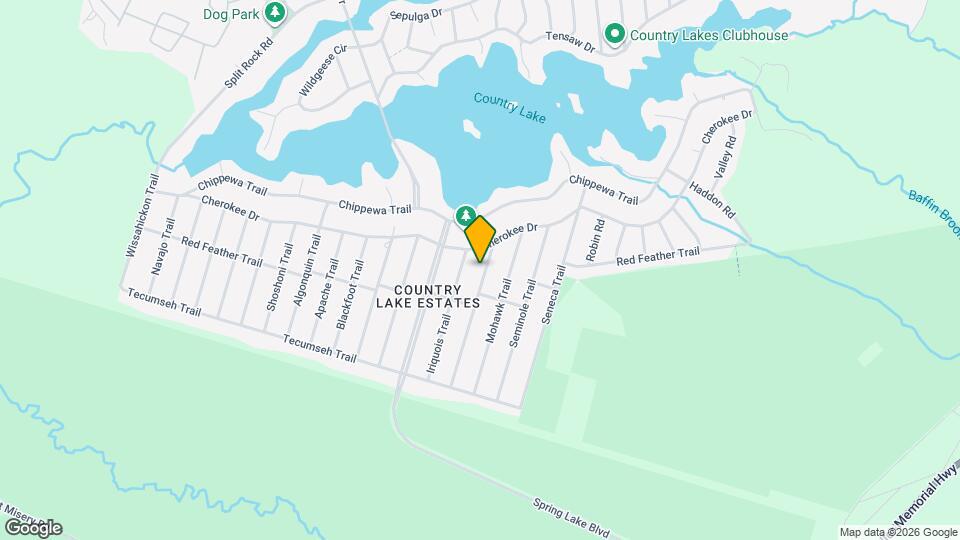 202 Manahawkin Trail Map and Location Details