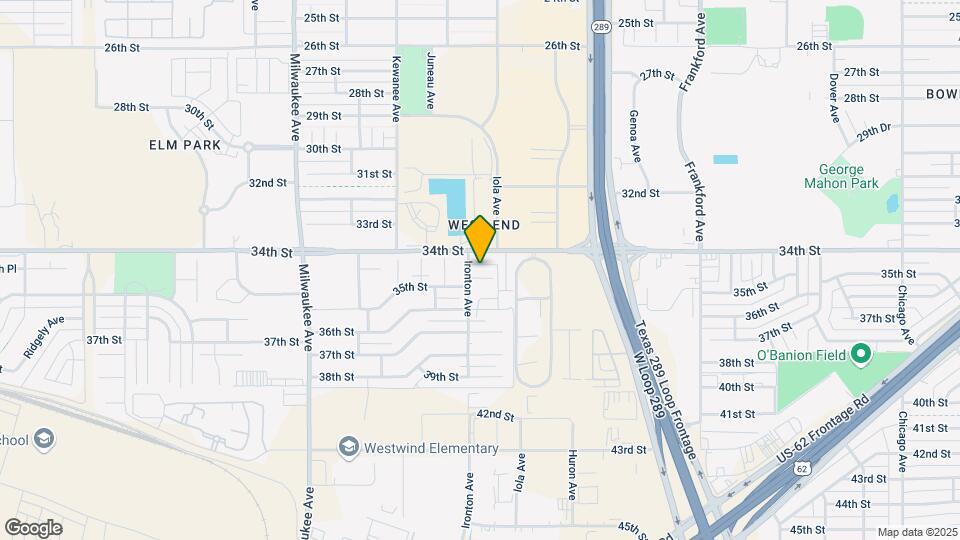 6110 35th St Map and Location Details
