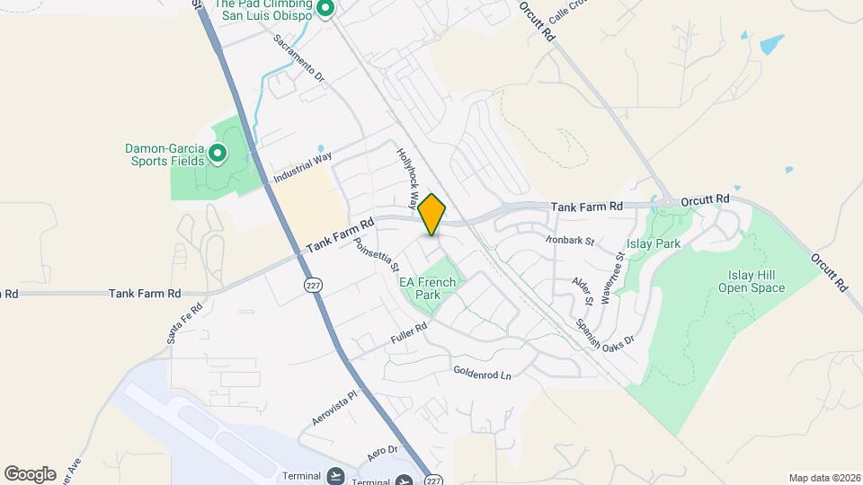 981 Bluebell Way Map and Location Details