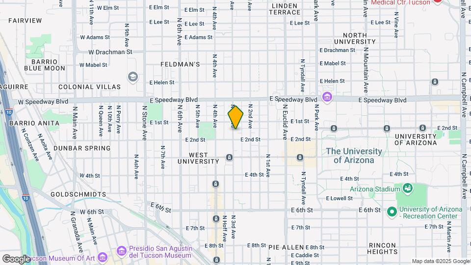 920 N 3rd Ave Map and Location Details