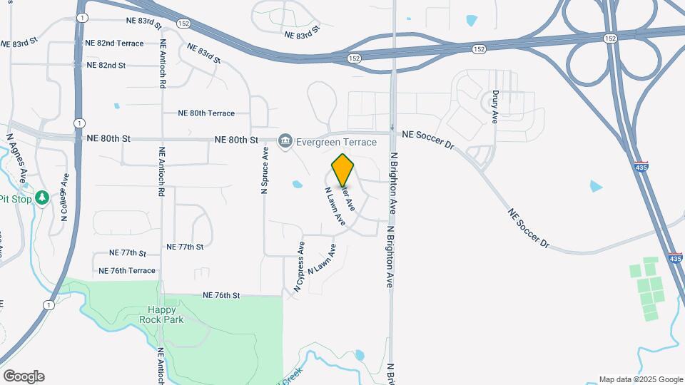 7828 N Lister Ave Map and Location Details