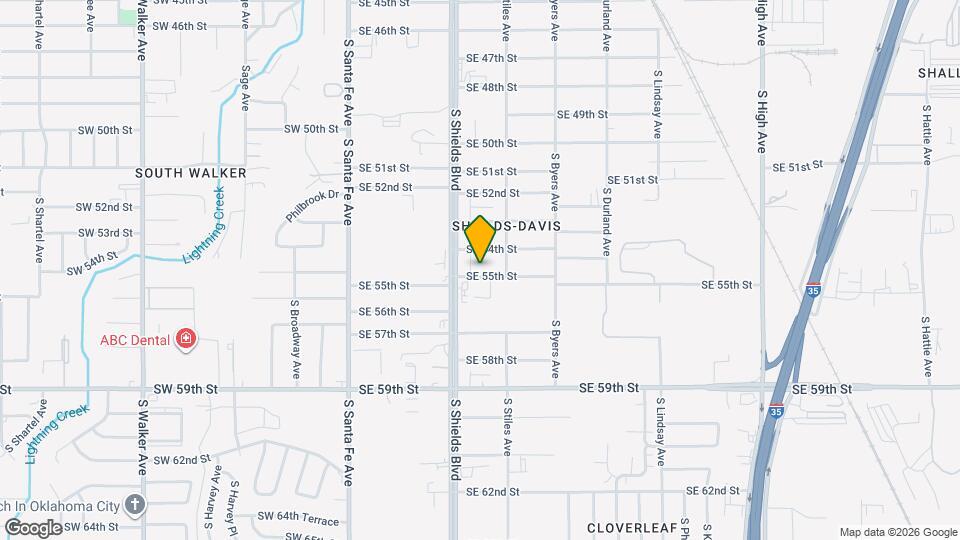 221 SE 55th St Map and Location Details