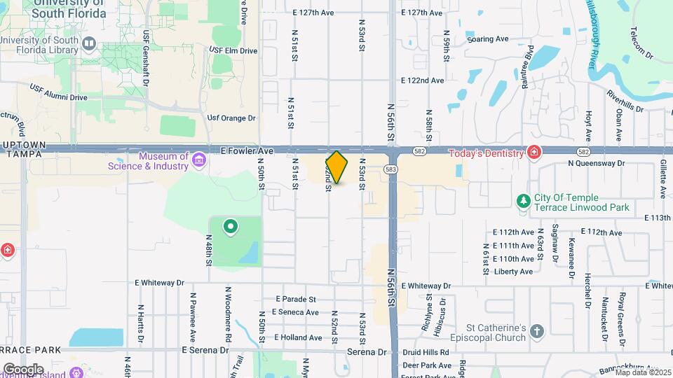 11407 N 52nd St Map and Location Details
