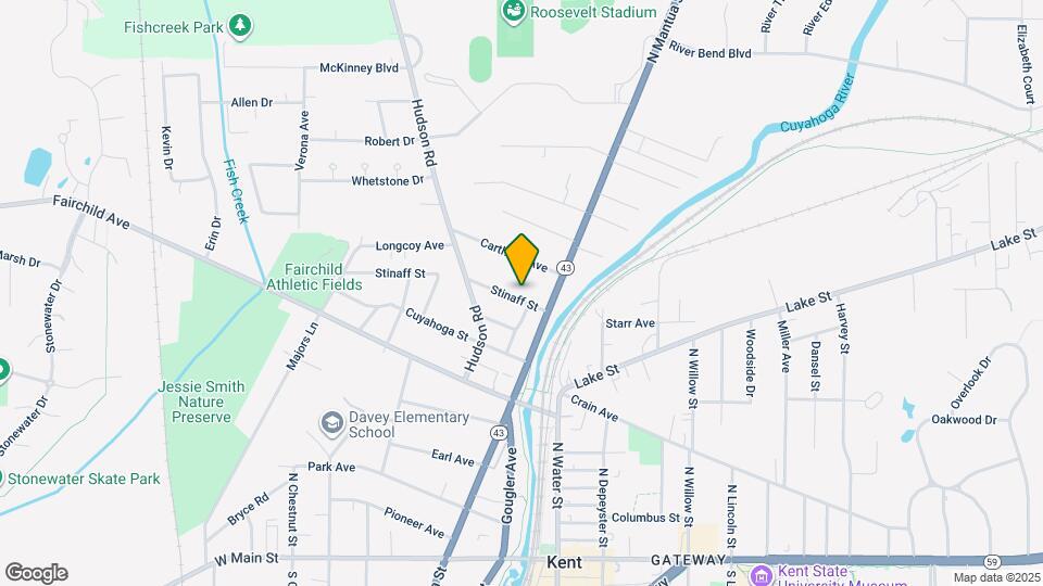 429 Stinaff St Map and Location Details