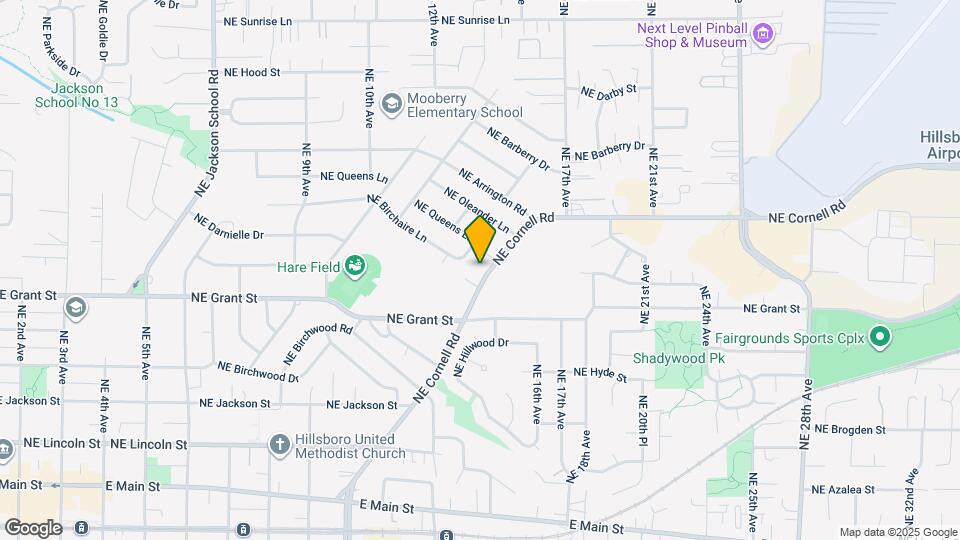 1419 NE Cornell Rd Map and Location Details