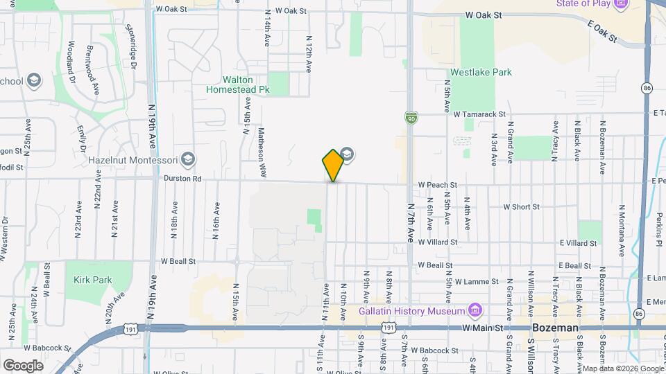 526 N 11th Ave Map and Location Details