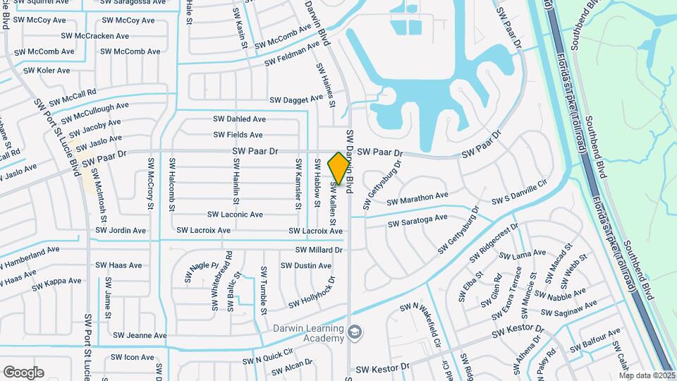 4017 SW Kallen St Mapa y Detalles de la Ubicación