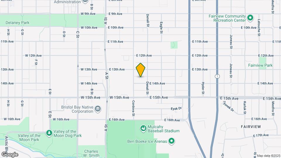 329 E 14th Ave Map and Location Details