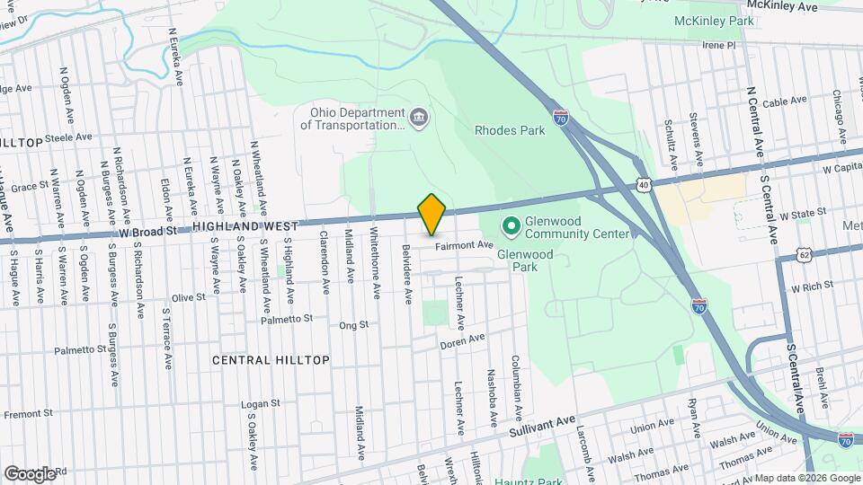 2016 Fairmont Ave Map and Location Details