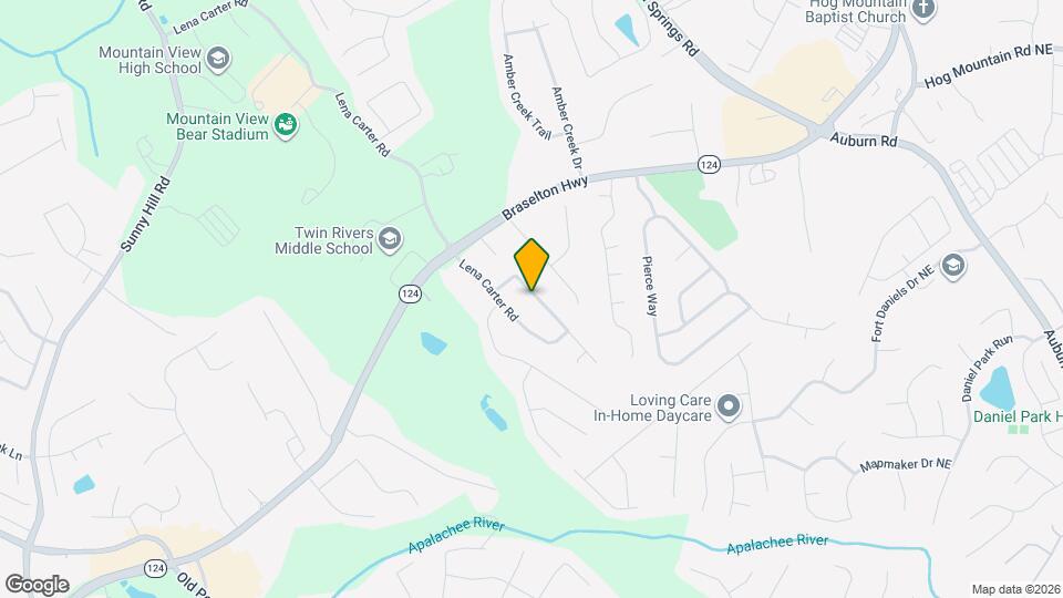 2393 Hampton Park Dr NE Map and Location Details