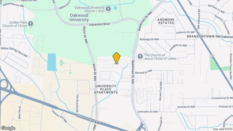 4914 Cotton Row NW Map and Location Details