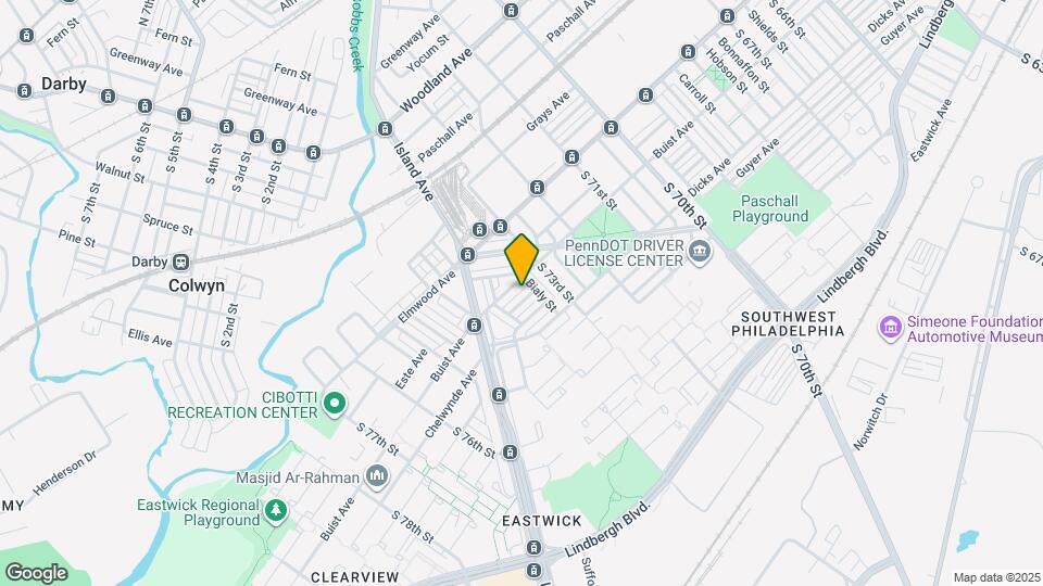 7335 Garman St Map and Location Details