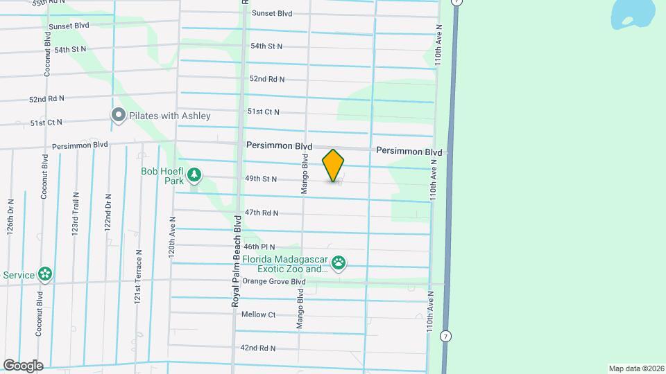 11416 49th St N Mapa y Detalles de la Ubicación