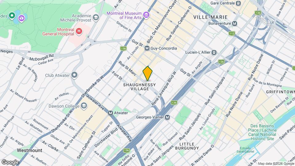 1241 Saint-Marc Rue Map and Location Details