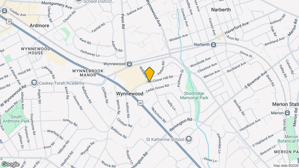 526 Williams Rd Map and Location Details